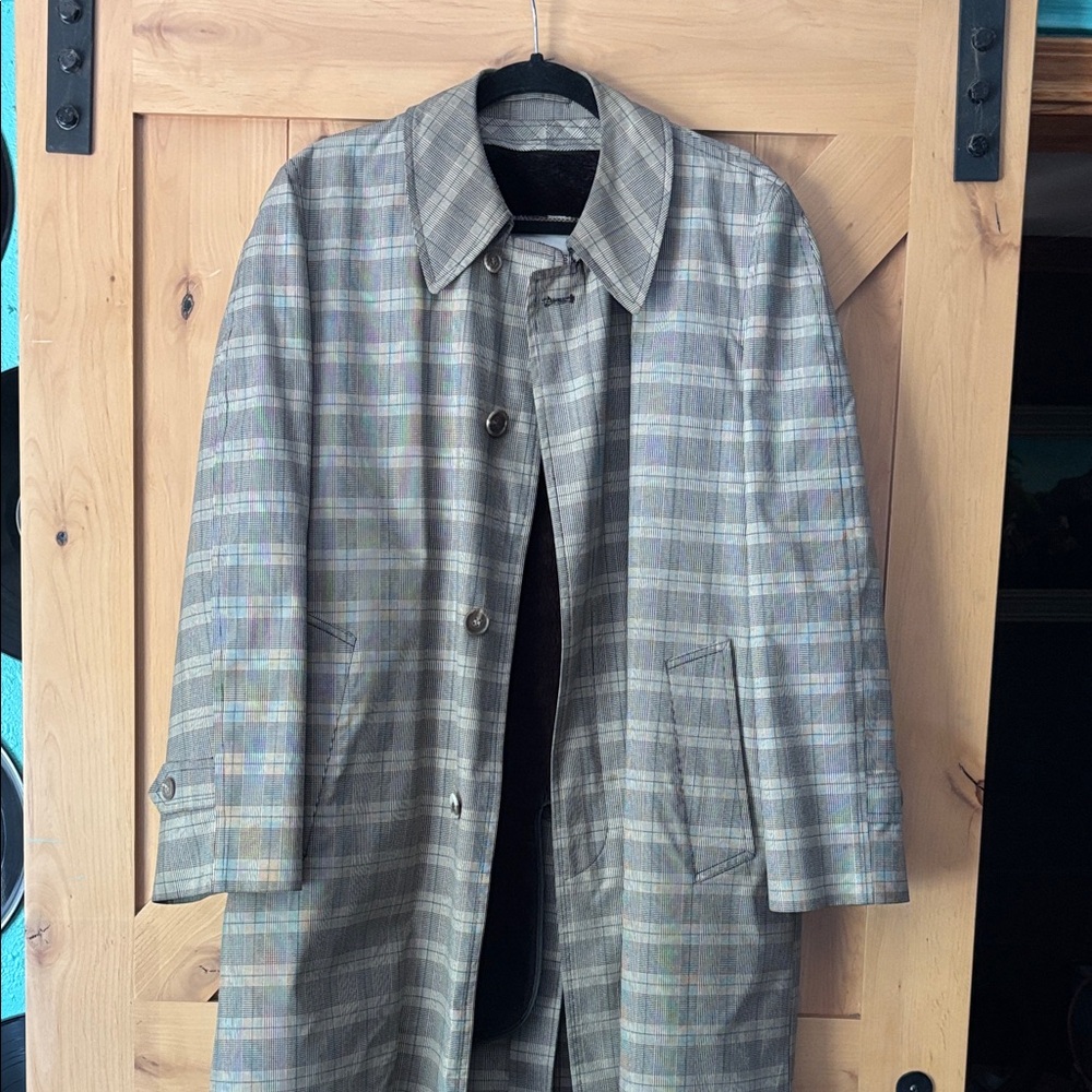 Gleneagles Rainchex Plaid Coat